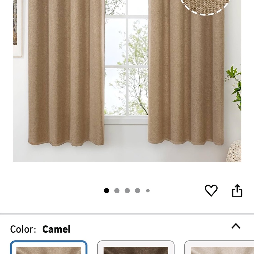 Elegant Tan Curtains for Home Decor